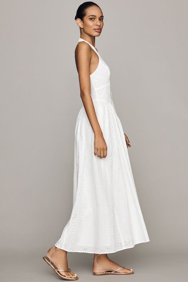 Hutch Eyelet Drop-Waist Maxi Dress #2