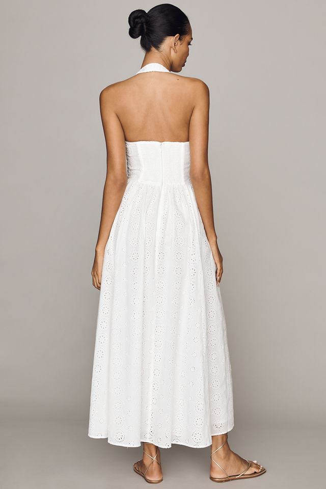 Hutch Eyelet Drop-Waist Maxi Dress #3