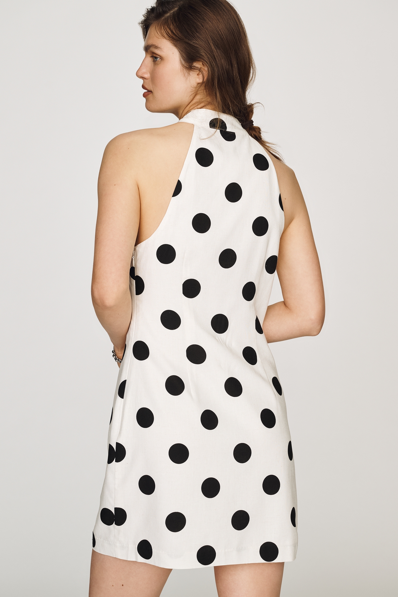 Hutch Polka Dot A-Line Dress