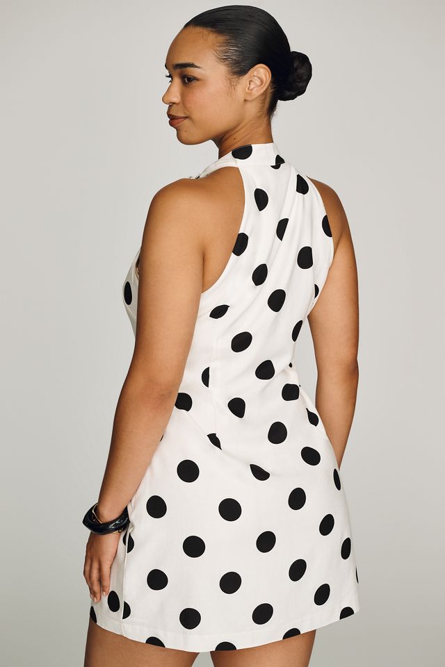 Hutch Polka Dot A-Line Dress #6
