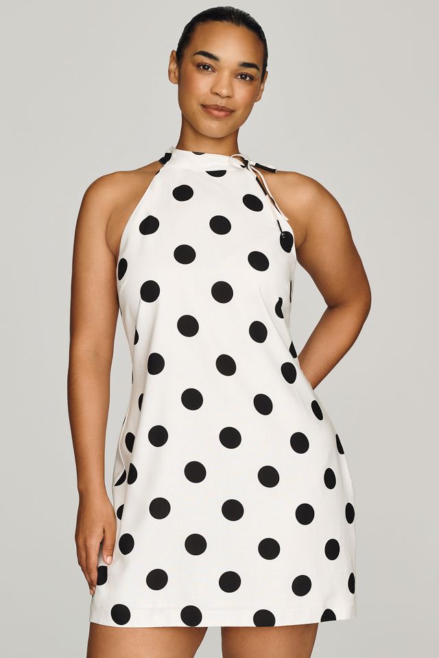 Hutch Polka Dot A-Line Dress #4