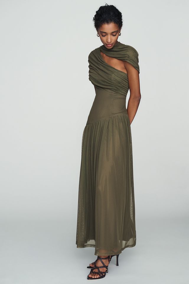 Hutch Pasha Mesh Maxi Dress #1