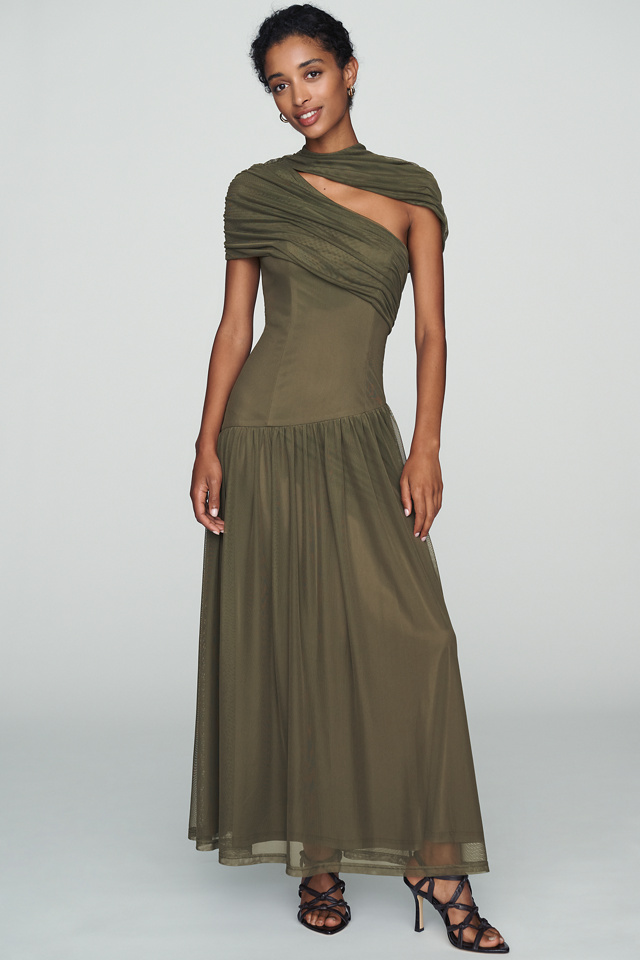 Hutch Pasha Mesh Maxi Dress