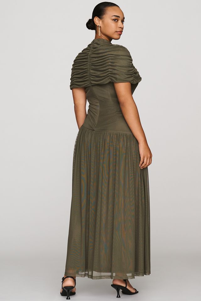 Hutch Pasha Mesh Maxi Dress #7