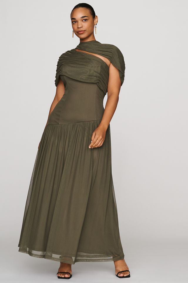 Hutch Pasha Mesh Maxi Dress #4