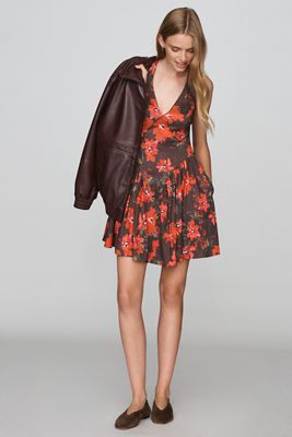 Hutch Nesta Basque Waist Mini Dress