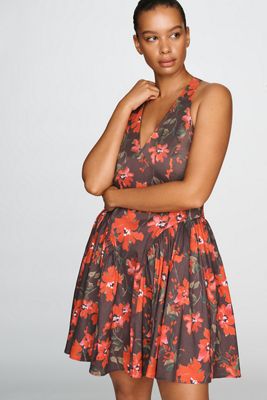 Hutch Nesta Basque Waist Mini Dress
