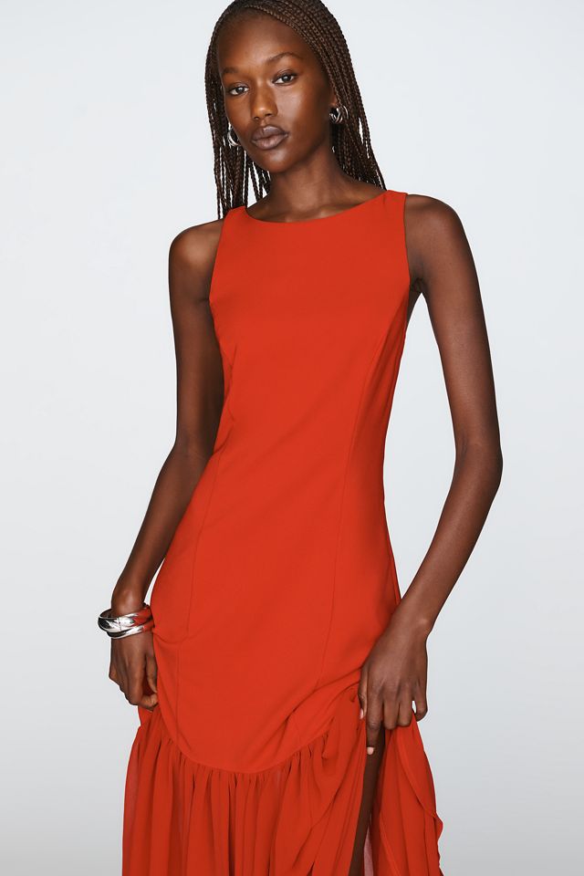 Hutch Emilia Pleated Maxi Dress #1
