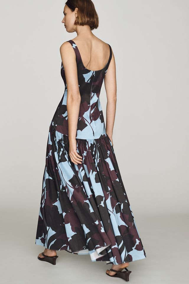 Hutch Fern Block-Print Maxi Dress #2