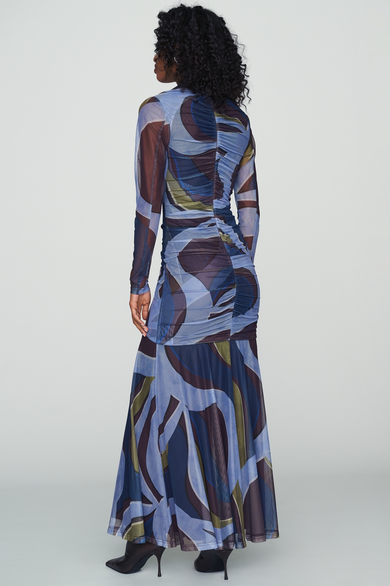 Hutch Gael Mesh Maxi Dress