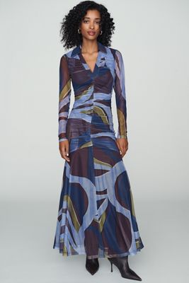 Hutch Gael Mesh Maxi Dress