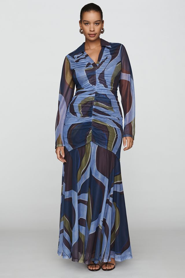 Hutch Gael Mesh Maxi Dress #4