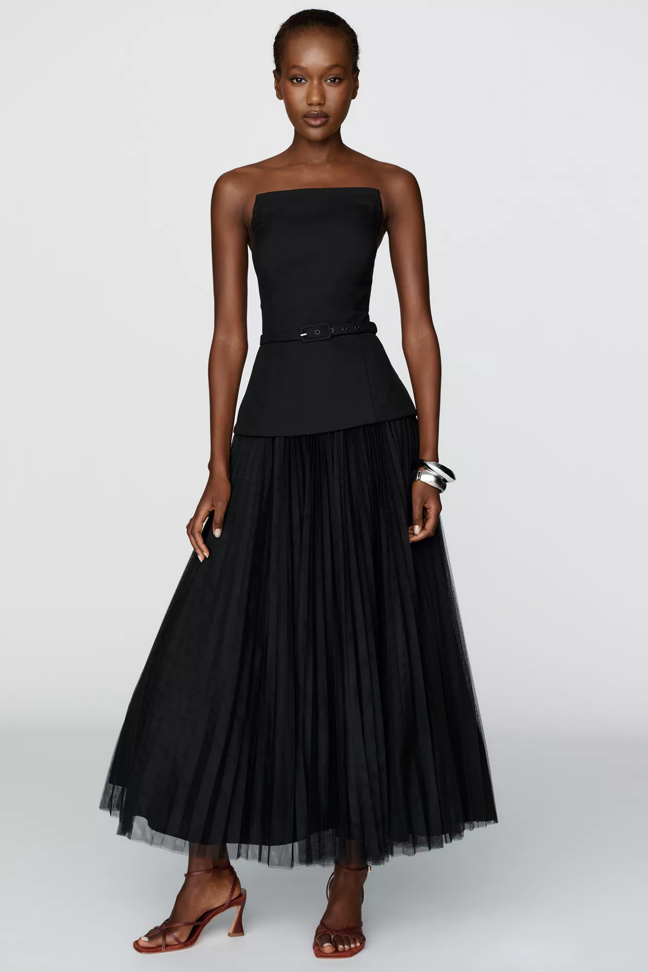 Hutch Joyanna Belted Midi Dress
