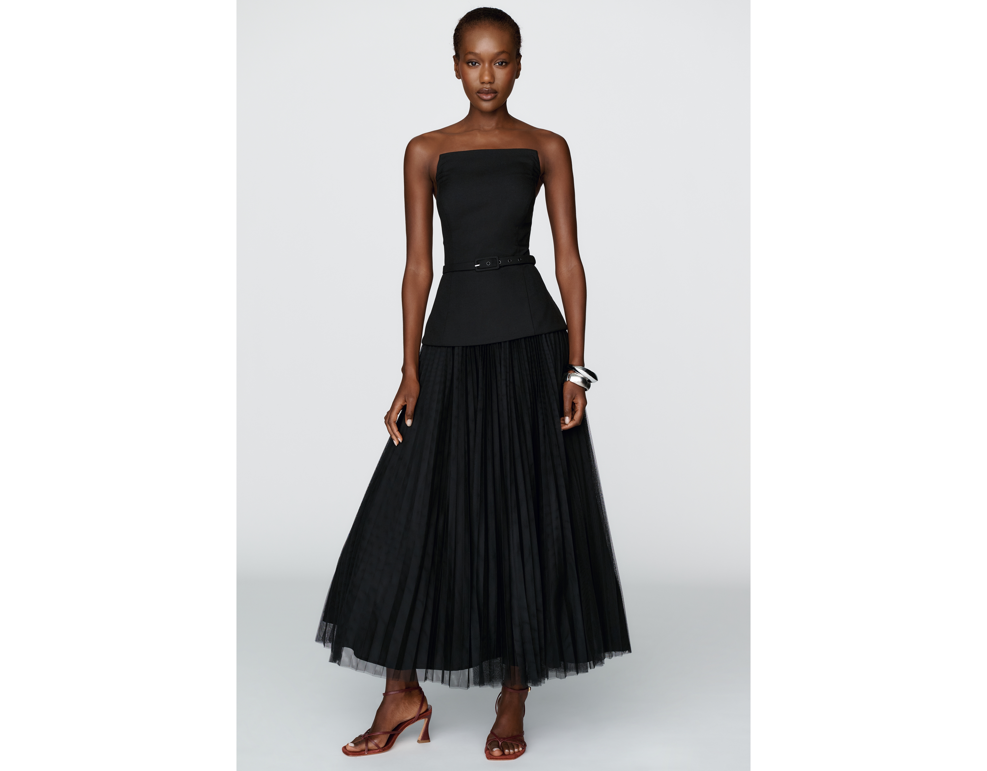 Hutch Joyanna Belted Midi Dress
