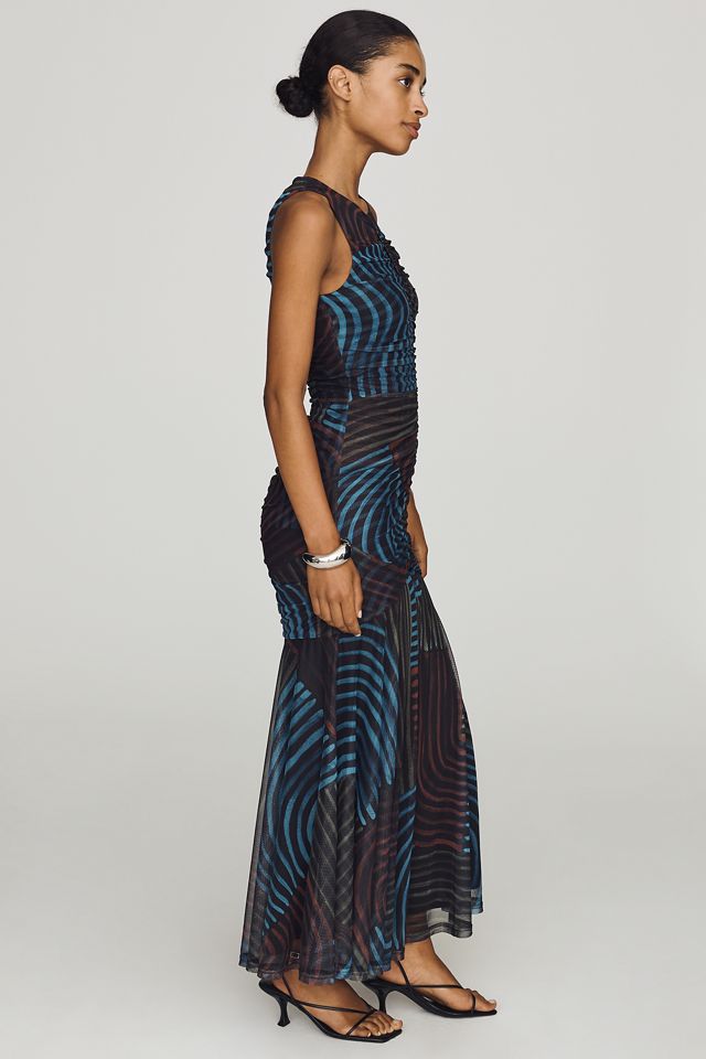 Hutch Julia Brushstroke Maxi Dress #3