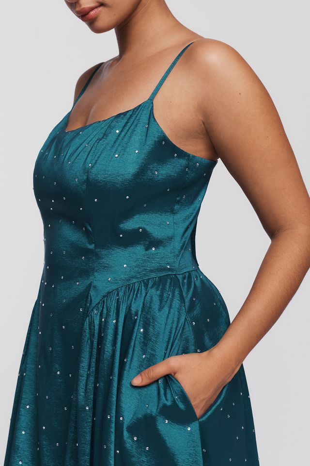 Hutch Cotton Blend Fit-and-Flare Maxi Dress #7