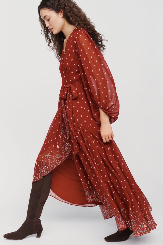 Hutch Wrap Midi Dress #2