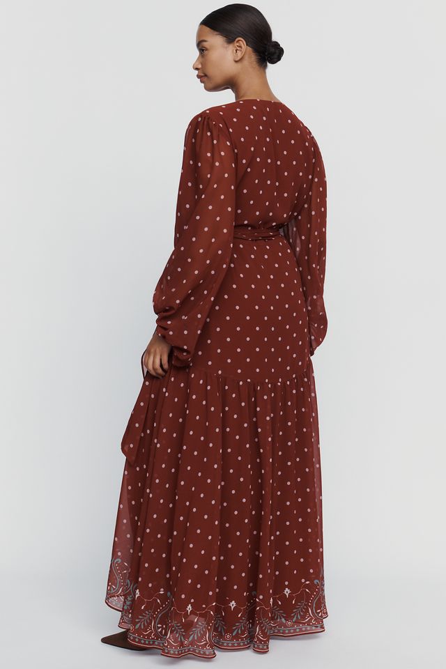Hutch Wrap Midi Dress #5