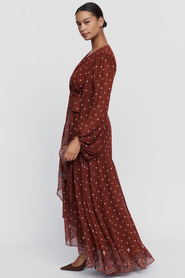 Hutch Wrap Midi Dress #6