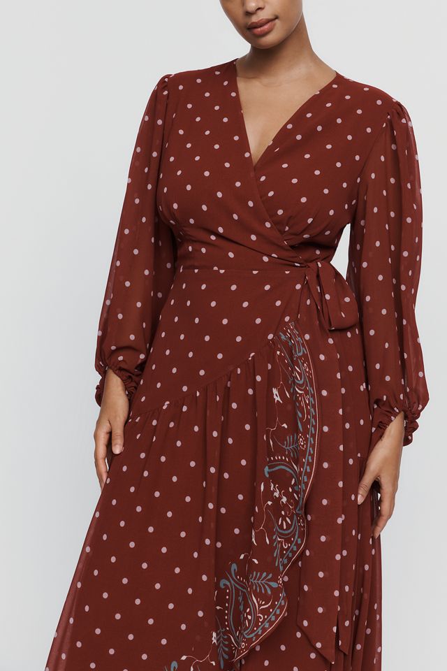 Hutch Wrap Midi Dress #7
