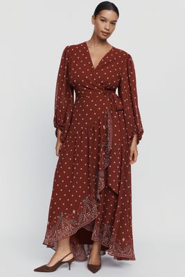 Hutch Wrap Midi Dress