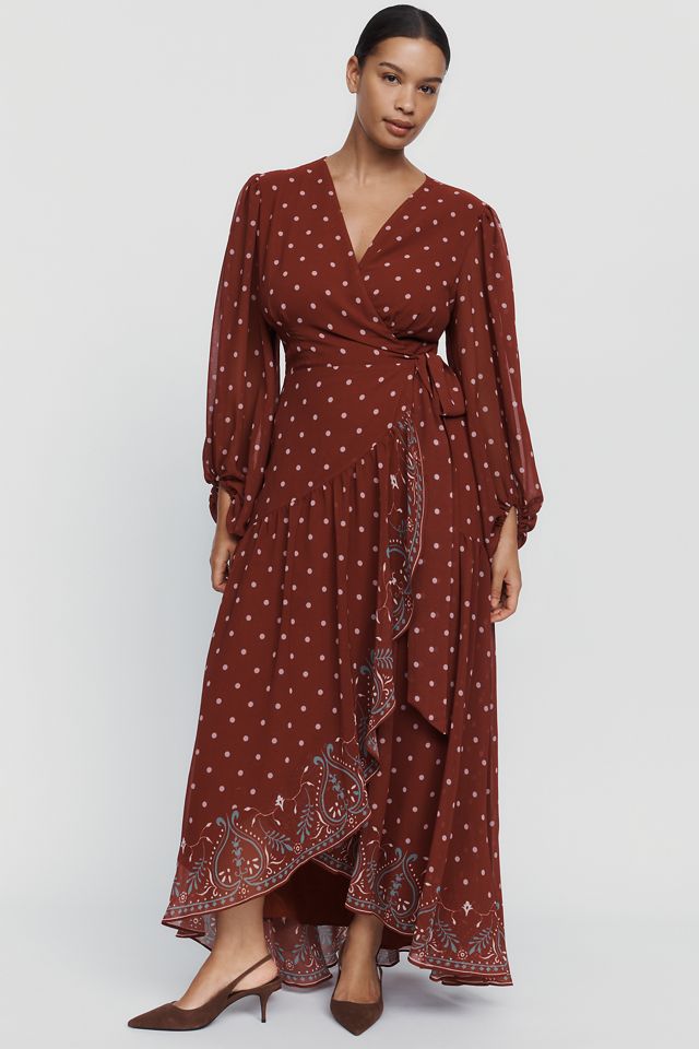 Hutch Wrap Midi Dress #4