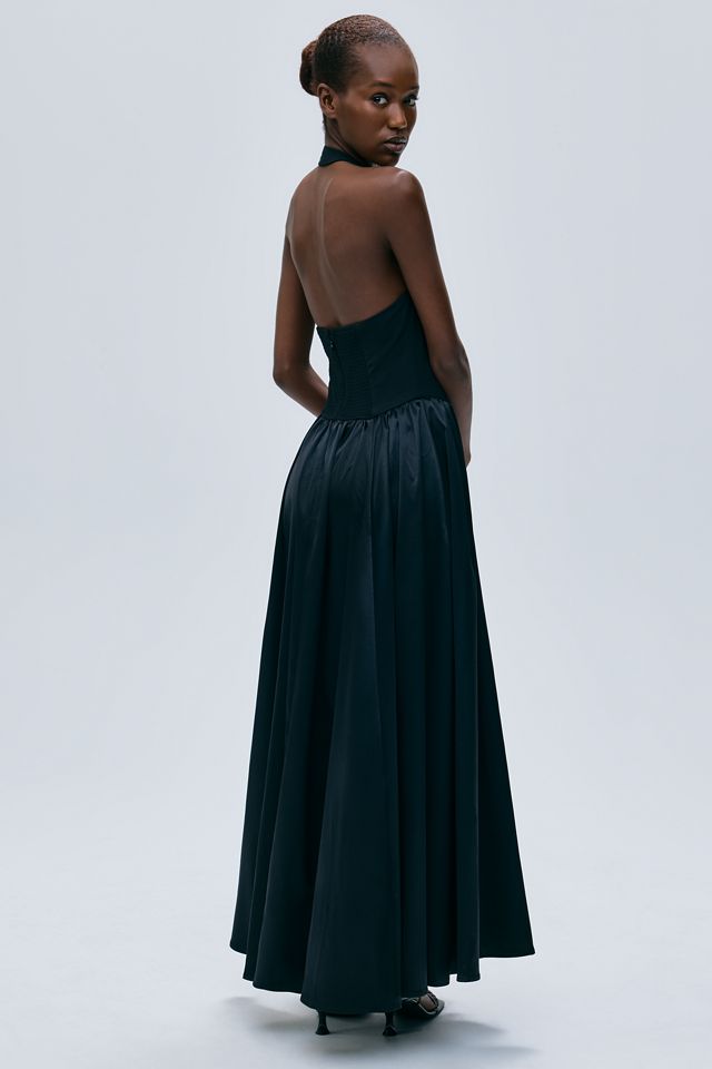 Hutch Alara Halter Maxi Dress #1