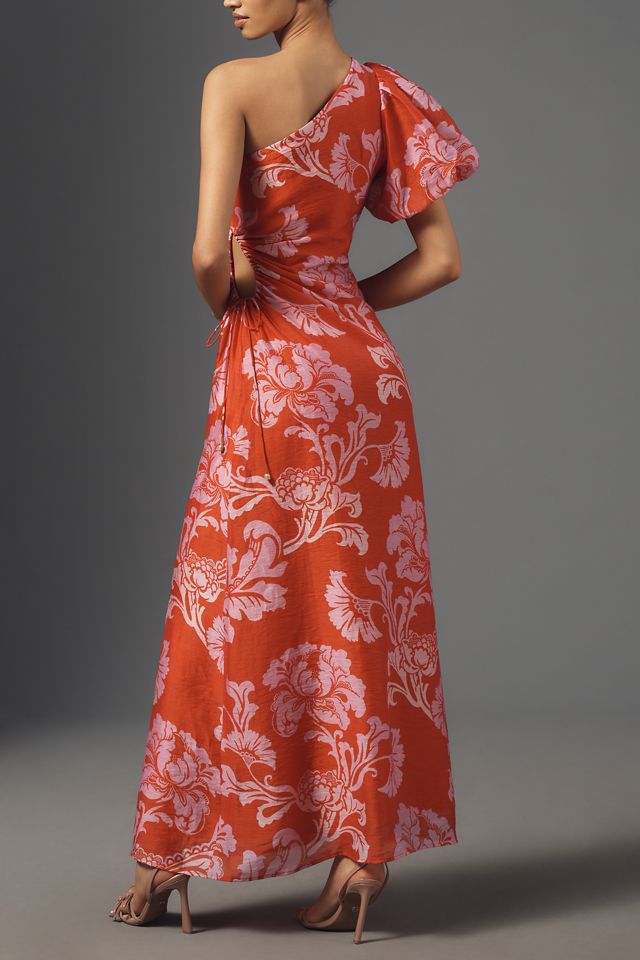 Limoni Maxi One shoulder Dress