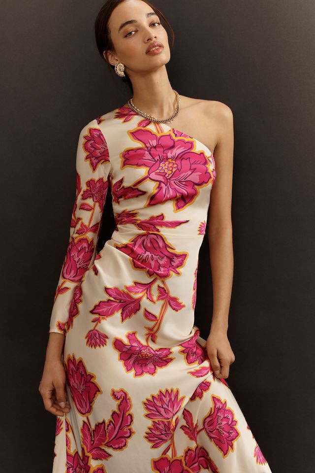 KIVARI Rhia One-Sleeve Maxi Dress #2