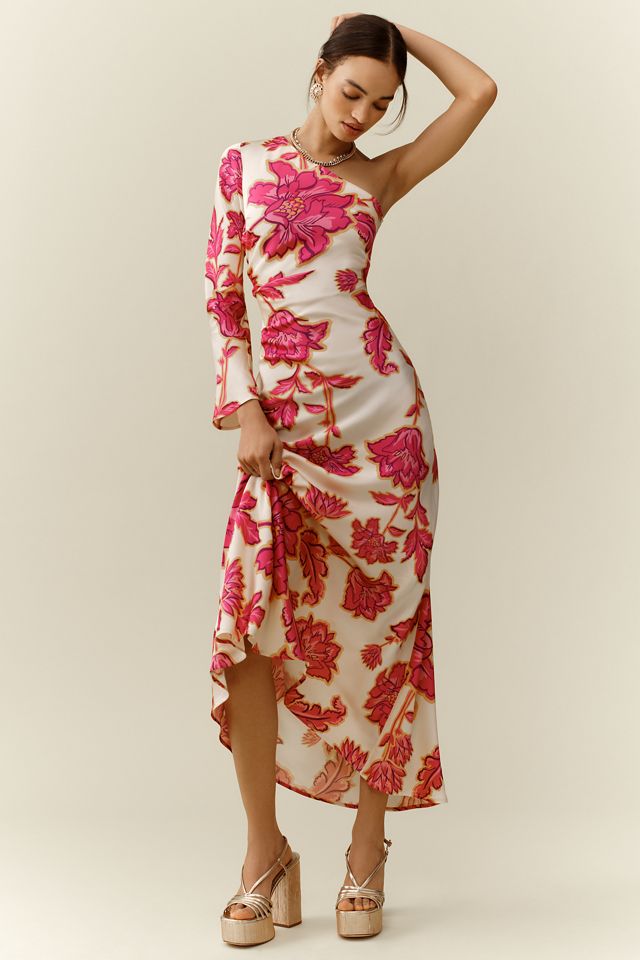 KIVARI Rhia One-Sleeve Maxi Dress #1
