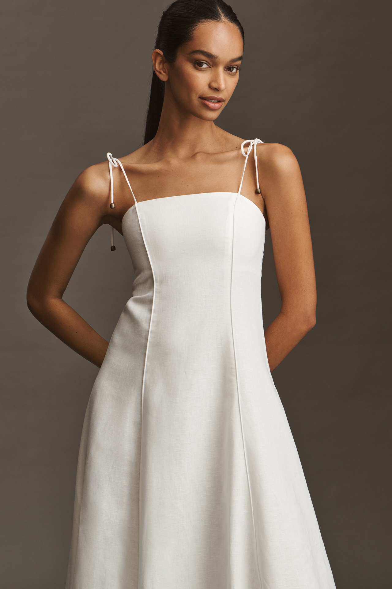 KIVARI Sylvia Sleeveless Bubble Maxi Dress