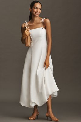 KIVARI Sylvia Sleeveless Bubble Maxi Dress