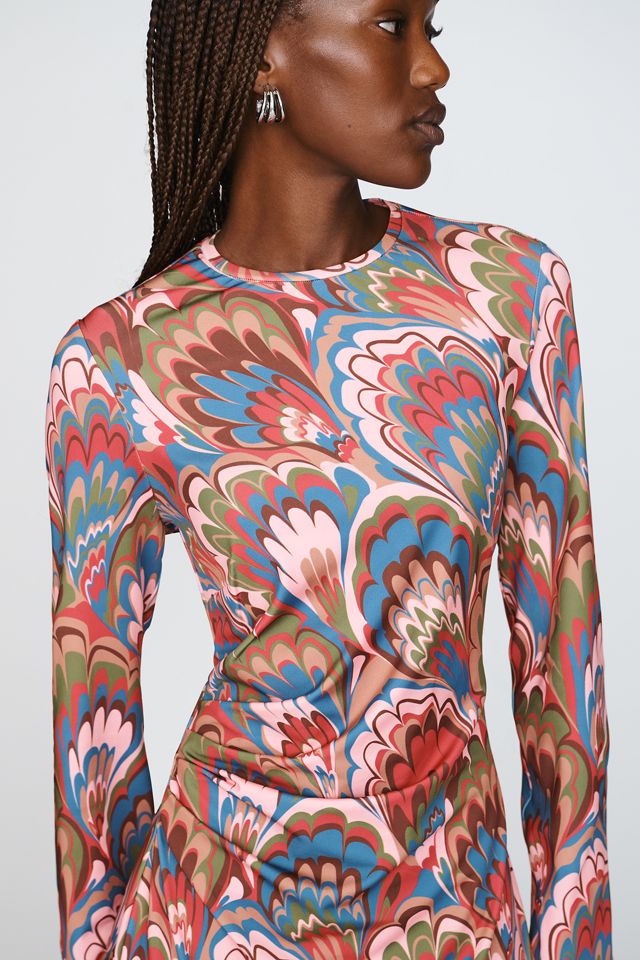 Mestiza Gabriella Long-Sleeve Midi Dress #1