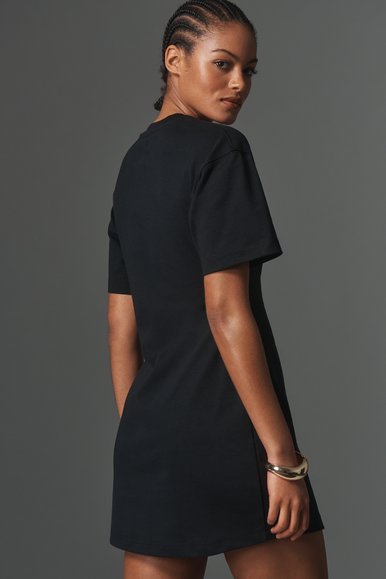 By Anthropologie Gathered Mini Dress