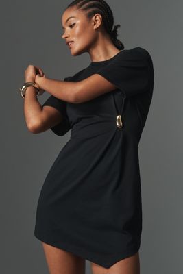 By Anthropologie Gathered Mini Dress