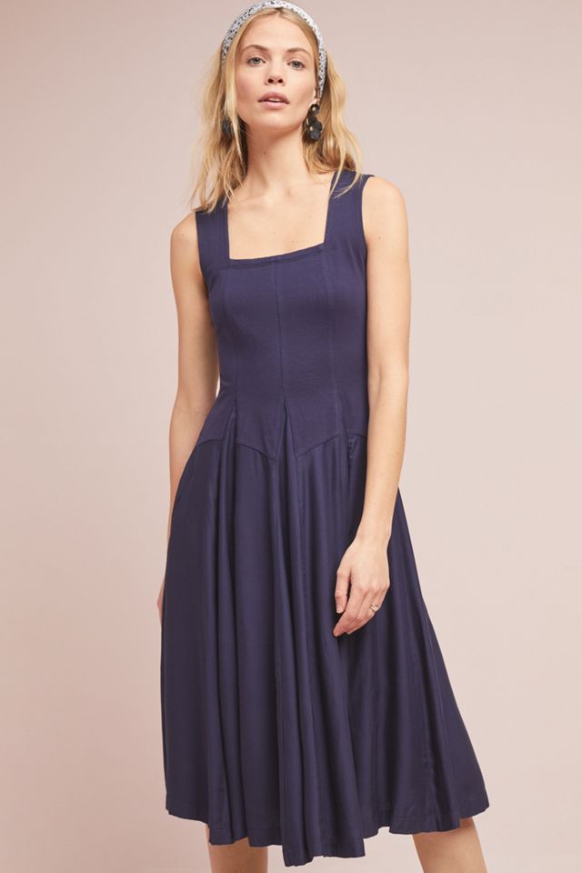 Eve Pleated Midi Dress | Anthropologie UK