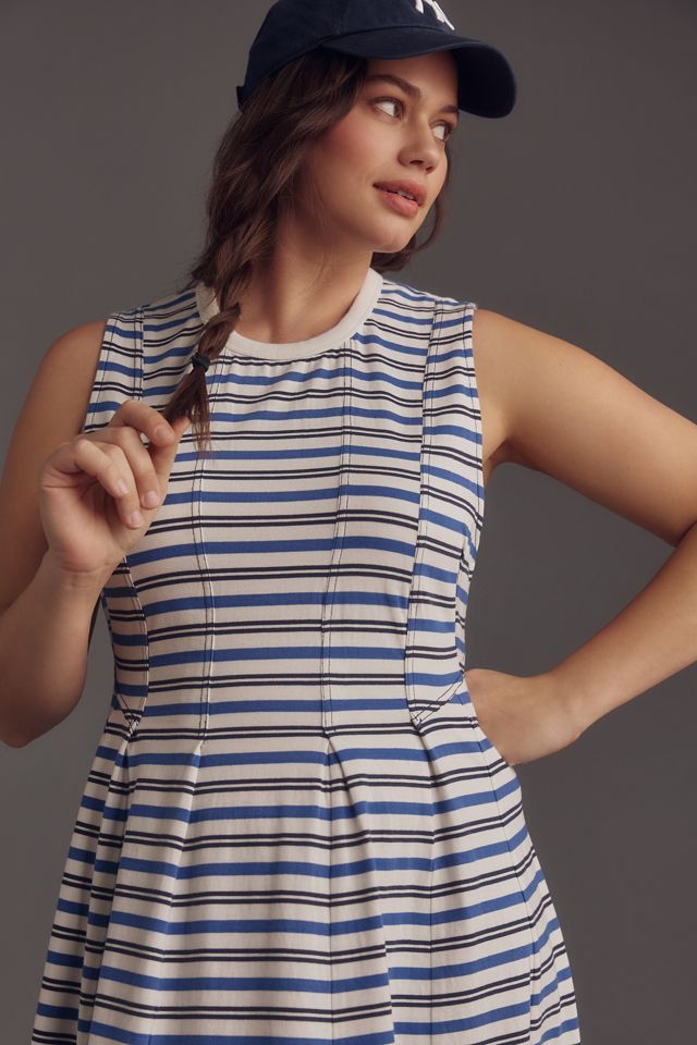 By Anthropologie Sleeveless A-Line Midi Dress #4