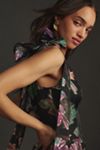 Black Halo Devalin Sleeveless Square-Neck Maxi Dress | Anthropologie