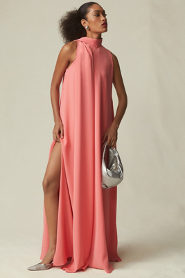 princess polly baby blue dress Black Halo Henna Maxi Dress In Flamingo