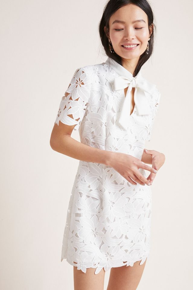 Black Halo Sara Petite Mini Dress Anthropologie