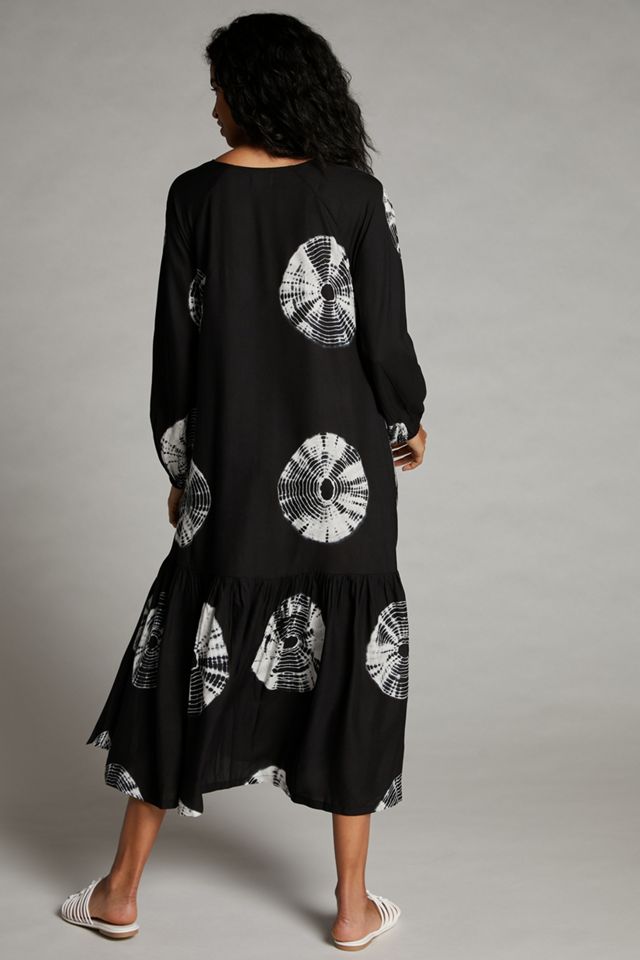 NORBLACK NORWHITE Ayana Maxikleid #2