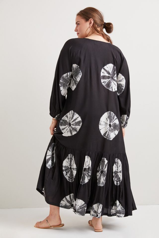 NORBLACK NORWHITE Ayana Maxikleid #6