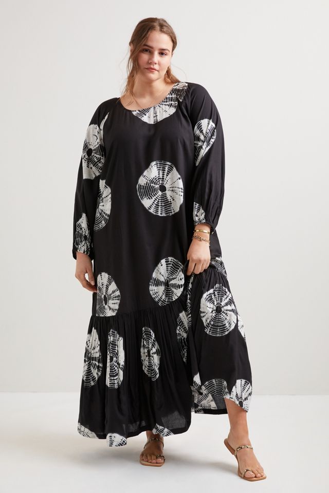 NORBLACK NORWHITE Ayana Maxikleid #4
