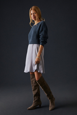 By Anthropologie Sweater Dress Set