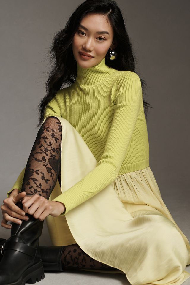 Anthropologie - Twofer Sweater Dress Sale - Metziahs