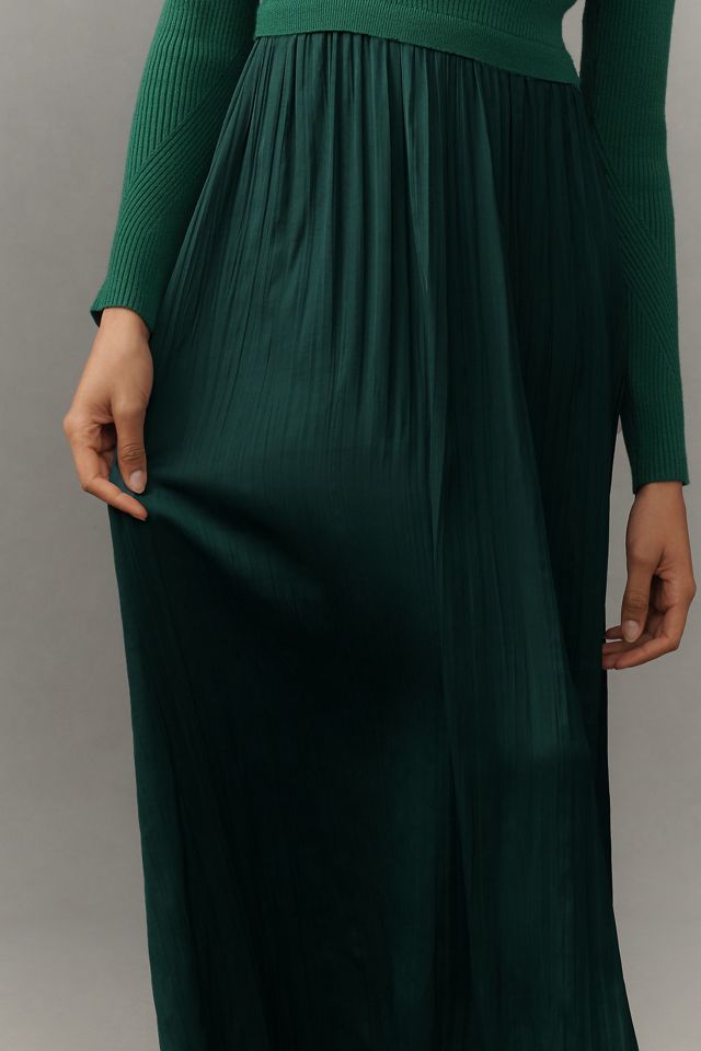 El Vestido Jumper Maxi Thea de Cuello Alto Burlable #2