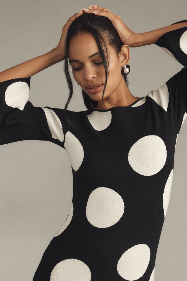 By Anthropologie Kleid mit Trompetenärmeln und Midi-Länge #1