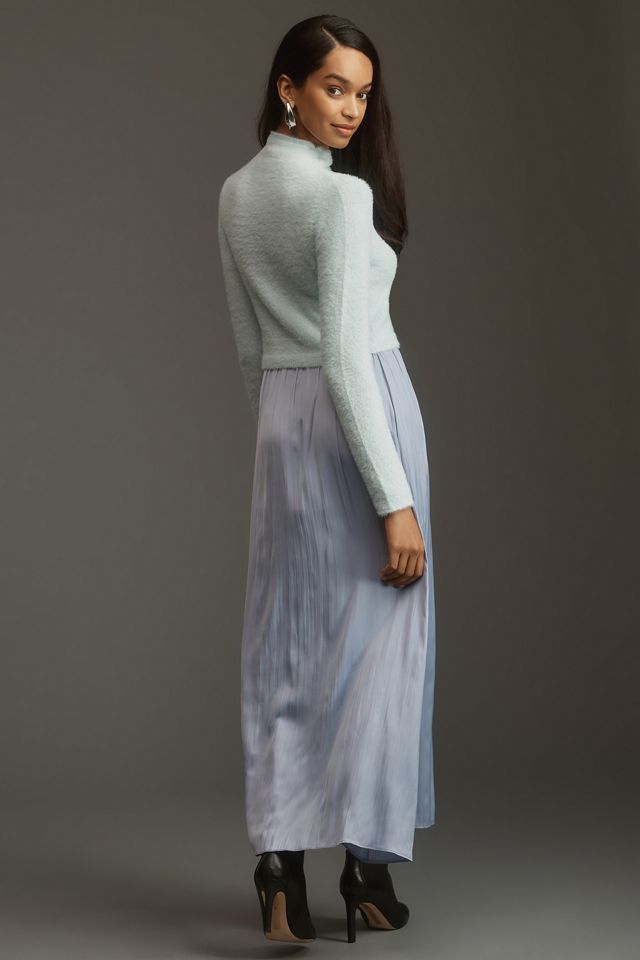 Robe Pull Midi Manche Longue Cils Moquable By Anthropologie #1