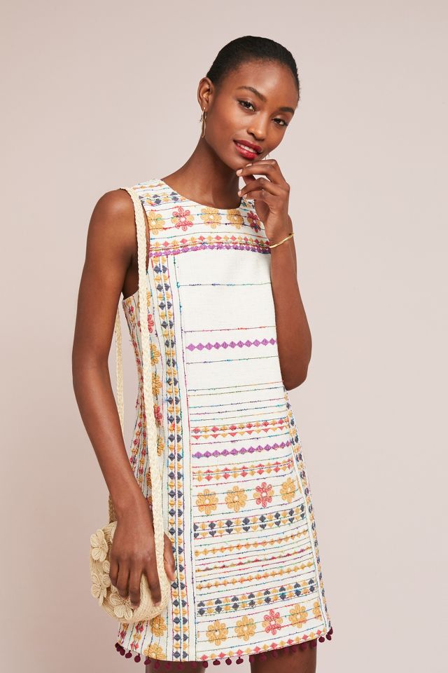 Anthropologie shift dress sale