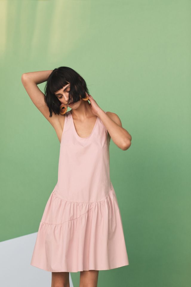 Blushed Poplin Swing Dress #4
